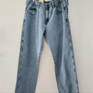 Wrangler men's size 36x30 relaxed fit work jeans